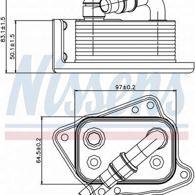
Масляный радиатор для BMW 3 E46 (98-) 316 i