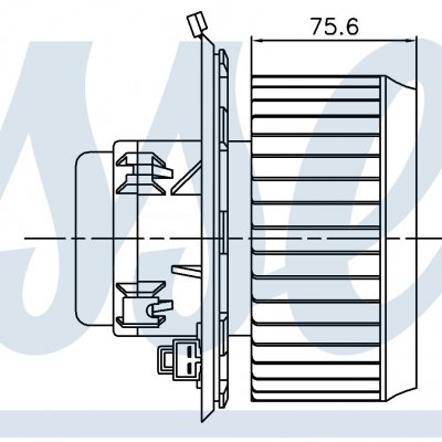
Вентилятор отопителя для ALFA ROMEO 156 (932) (97-) 1.9 JTD 16V