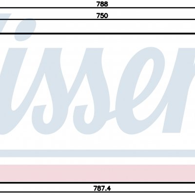 
Радиатор кондиционера для CHRYSLER VOYAGER II (96-) 2.5 TD
