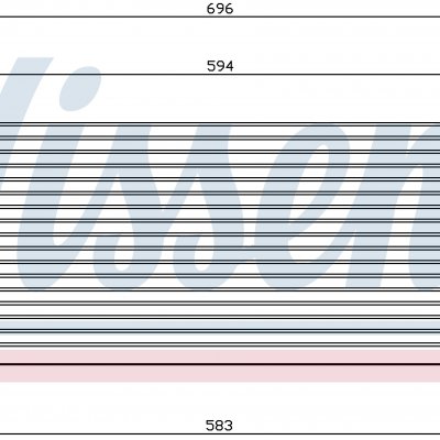
Радиатор кондиционера для DODGE NEON I (95-) 2.0 i 16V