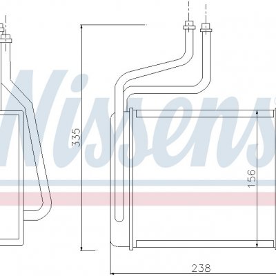 
Радиатор отопителя для FORD COUGAR (MC) (98-) 2.0 i 16V