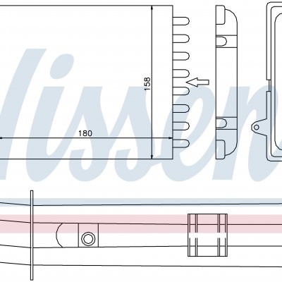 
Радиатор отопителя для FORD KA (CCU) (08-) 1.3 TDCi