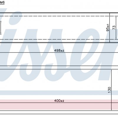 
Радиатор интеркуллера для FORD TRANSIT (FY) (00-) 2.0 D