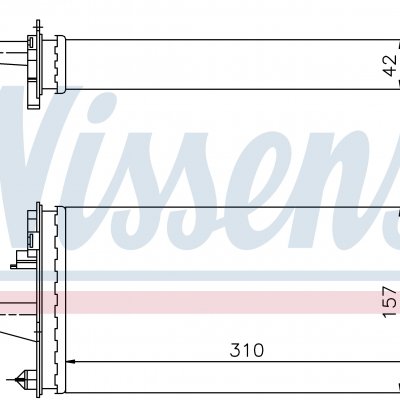 
Радиатор отопителя для IVECO DAILY  (89-) 35.8