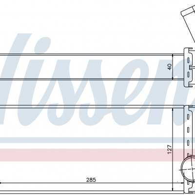 
Радиатор интеркуллера для MINI MINI  (R50-R53) (01-) ONE 1.4D