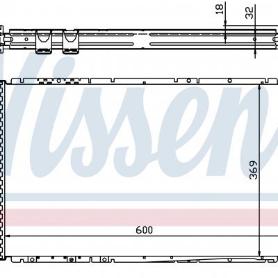 
Радиатор охлаждения для OPEL ASTRA G (98-) 1.8 i 16V
