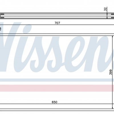 
Радиатор охлаждения для OPEL SIGNUM (02-) 3.2 i V6 24V