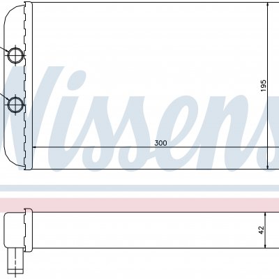 
Радиатор отопителя для PEUGEOT BOXER (244) (02-) 2.0 HDi