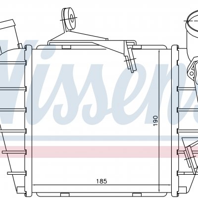 
Радиатор интеркуллера для SEAT CORDOBA (6L) (02-) 1.4 TDi