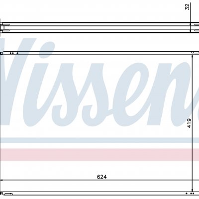 
Радиатор охлаждения для TOYOTA AVENSIS (T25#) (03-) 2.2 D4D