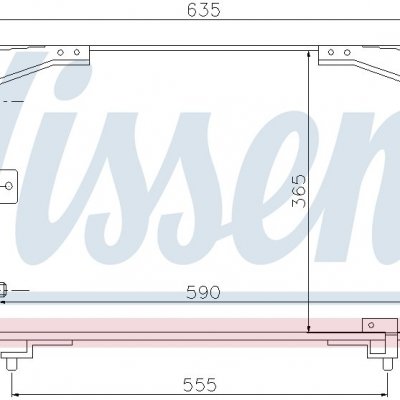 
Радиатор кондиционера для TOYOTA IPSUM  (CXM10, SXM10) (96-) 2.0 i 16V