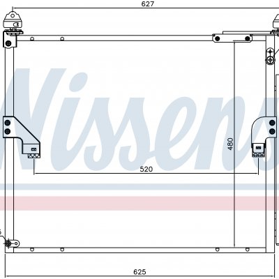 
Радиатор кондиционера для TOYOTA LAND CRUISER PRADO J150 (09-) 4.0 i V6