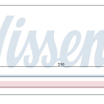 
Радиатор охлаждения для VOLKSWAGEN CADDY II (9K, 9U) (95-) 1.9 D