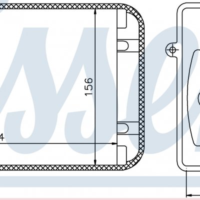 
Радиатор отопителя для VOLKSWAGEN PASSAT B5 (3B2, 3B5) (96-) 2.8 i