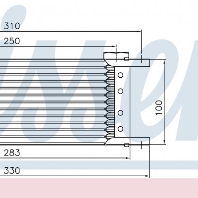 
Масляный радиатор для VOLVO 780 (85-) 2.4 TD