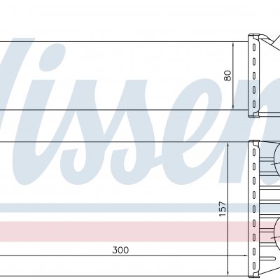 
Радиатор интеркуллера для CITROEN DISPATCH (VF3_) (07-) 1.6 HDI