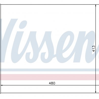 
Радиатор охлаждения для NISSAN KUBISTAR (X76, X80) (03-) 1.2 i